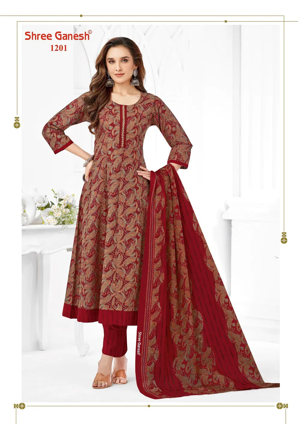 Zeenat Vol 2 By Shree Ganesh Cotton Anarkali Readymade Suits Wholesale